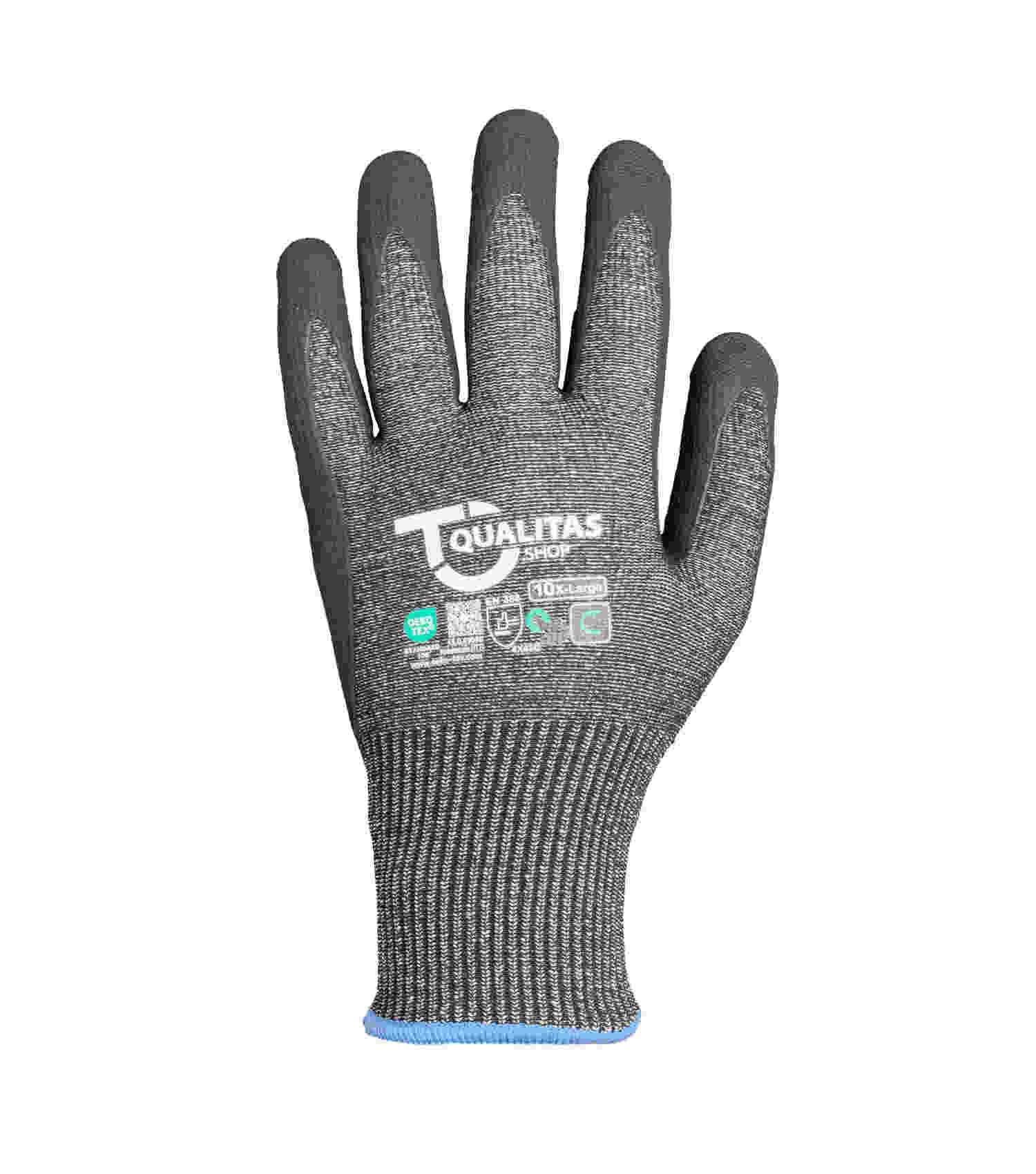 QUALITAS Schnittschutzhandschuhe Gr.10