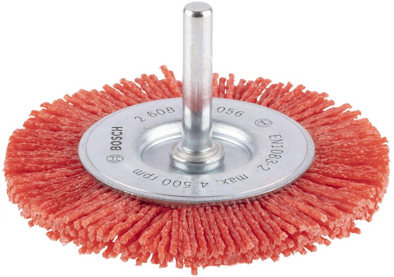PRO Multi Material clean Scheibenbürste, gerader Schaft, 75 x 1 mm
