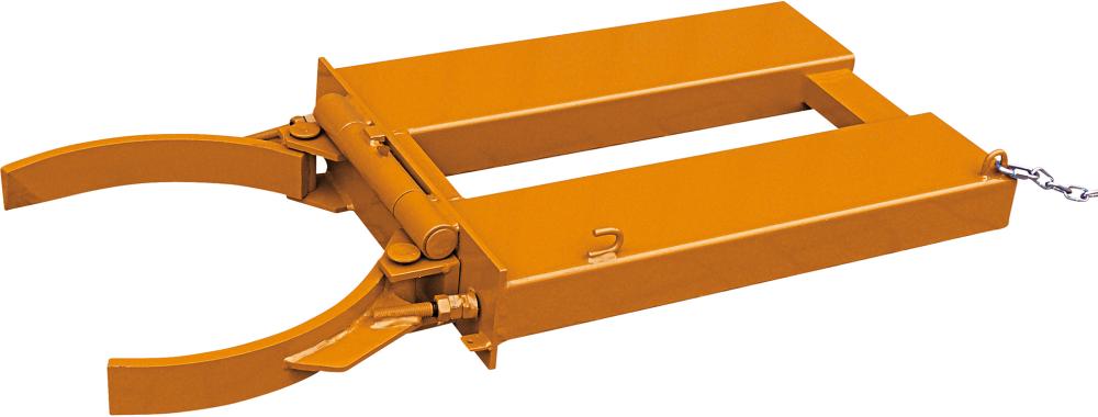 EICHINGER Fassgreifer m. Verriegelungsautomatik f.200l Fässer Tragk. 500kg 1 Fass RAL2004