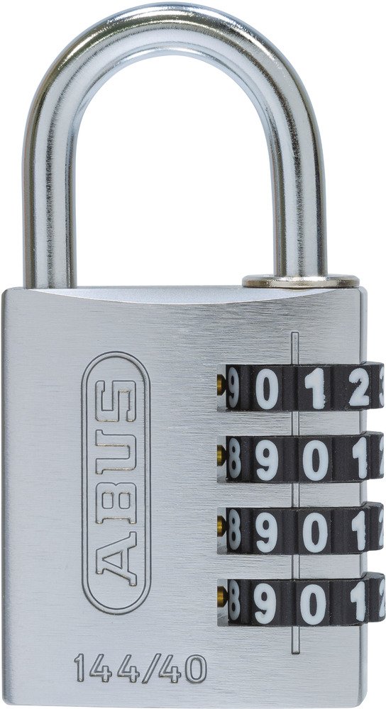 Zahlenschloss 144/40 silber Lock-Tag