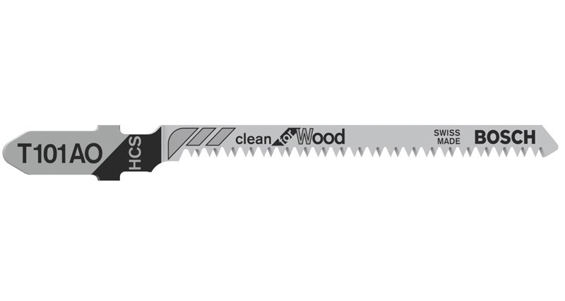 Stichsägeblatt T 101 AO Clean for Wood, 5er-Pack