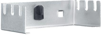 Sägenhalter B125xT70xH38 mm 3 Aufnahmen für Lochplatten bott
