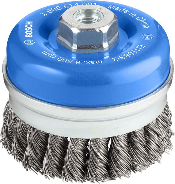 PRO Metal heavy Topfbürste, 90 x 0,5 mm, Gewinde
