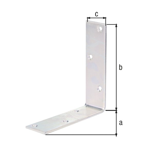 Balkenwinkel, disp., TxHxB 150x150x40 mm