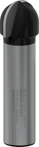 PRO Hohlkehlfräser + Zapfen, 12 x 16 x 54 mm