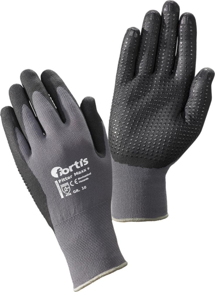 Handschuh Fitter MaxxPlus, Gr.10, FORTIS