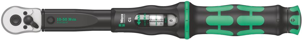 Drehmomentschlüssel Click-Torque 10-50Nm 1/2" Wera