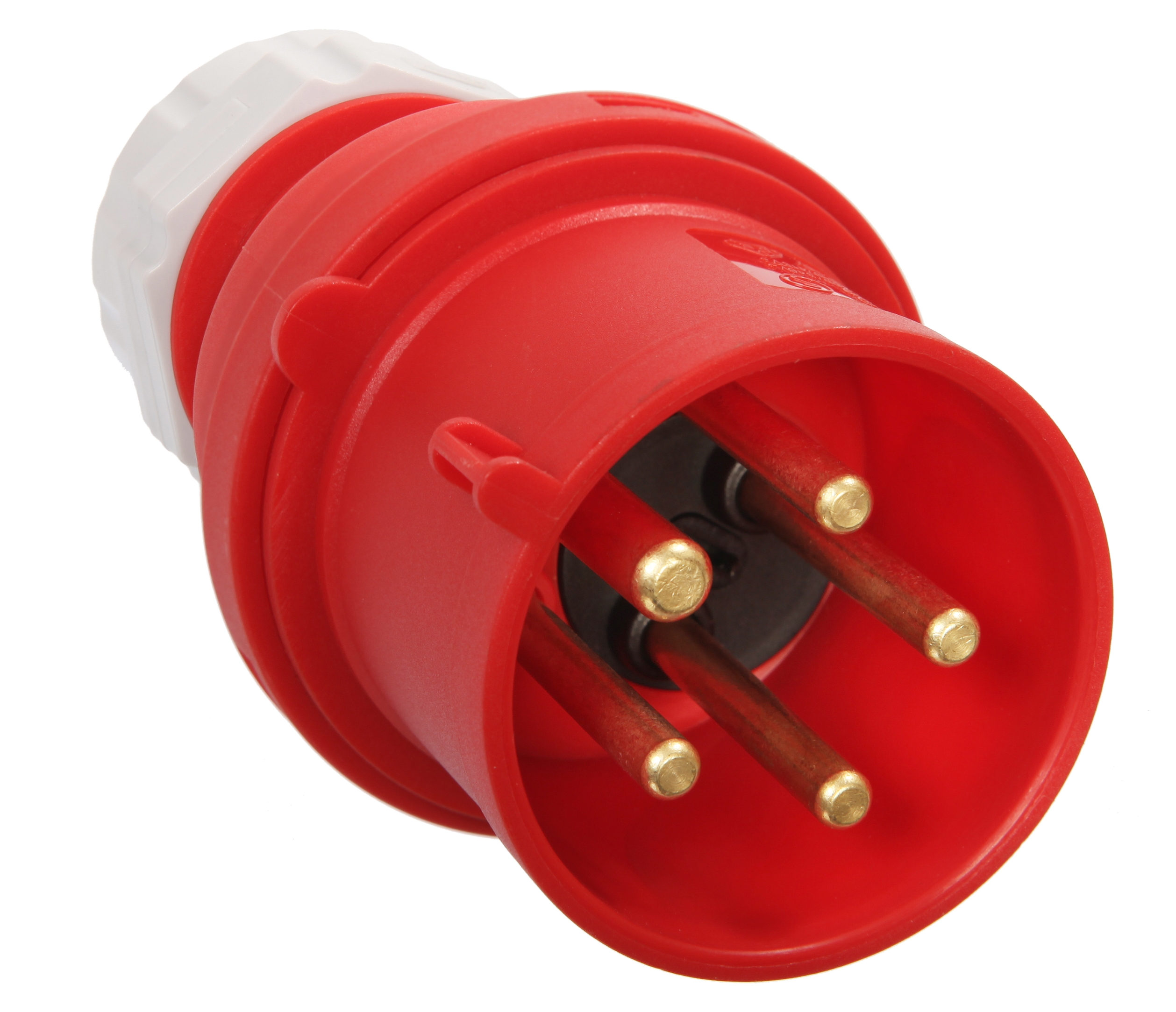 CEE-Phasenwenderstecker 400V/16A, rot
