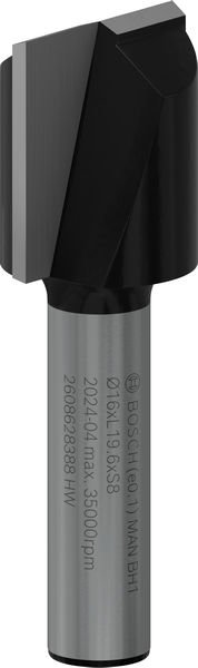 PRO Nutenfräser, 8 x 16 x 51 mm