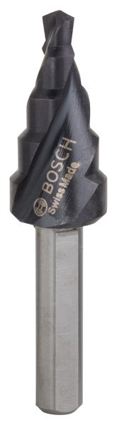 Stufenbohrer HSS-AlTiN, 4 - 12 mm, 6 mm, 50 mm, 5 Stufen