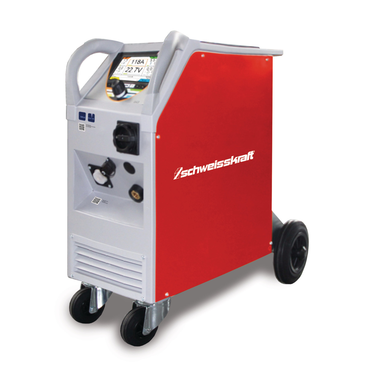 MIG/MAG Inverter-Schweißgerät Schweisskraft PRO-MIG.ARC 311 SET