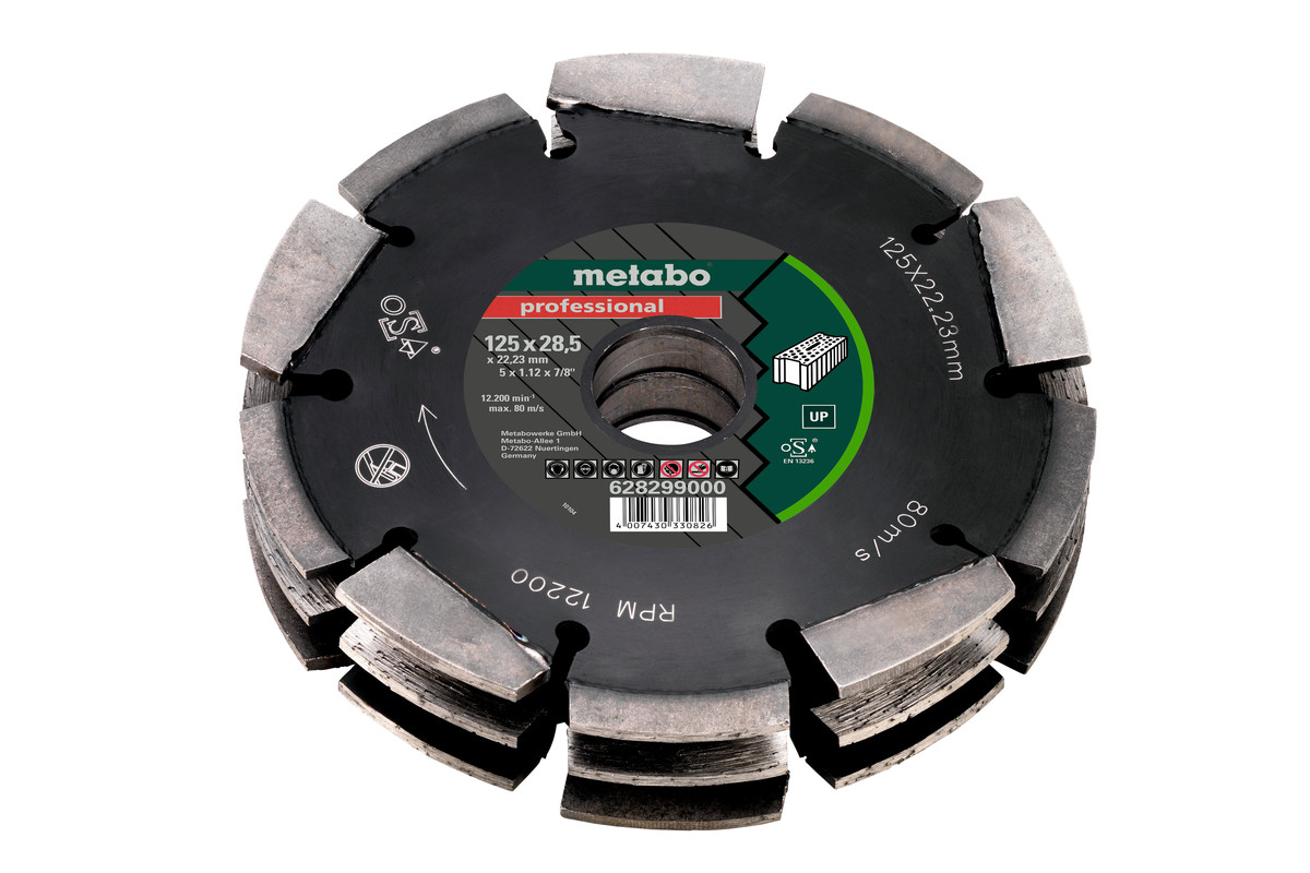 Dia-FS3, 125x28,5x22,23mm, "professional", "UP", Universal (628299000)