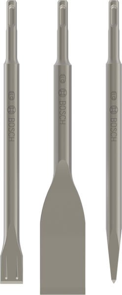 PRO SDS plus-5C Meißelset, 0; 40; 20x250; 260; 250 mm, 3-tlg.