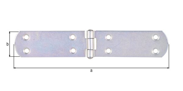 Kistenband, disp., LxB 195x35x2 mm