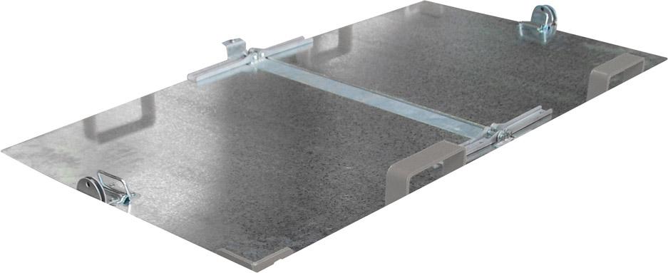 Deckel vzk 2-teilig f.Klappbodenbeh.FB1000 l