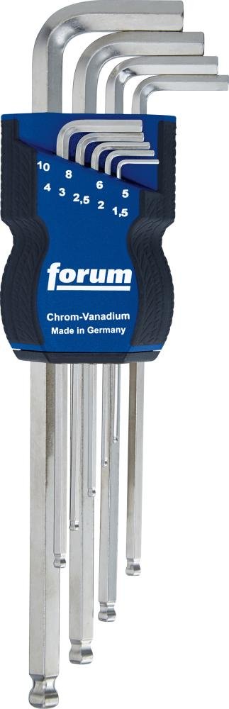 6kt-Schl.-Satz DIN911L 1,5-10mm Kugelk. FORUM