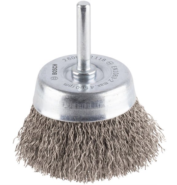 PRO Stainless Steel clean Topfbürste, gerader Schaft, 60 x 0,3 mm