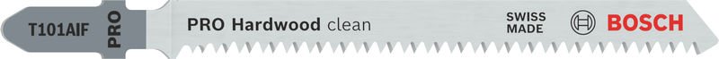 PRO Hardwood clean T101AIF Stichsägeblatt, 100 mm, 5-tlg.