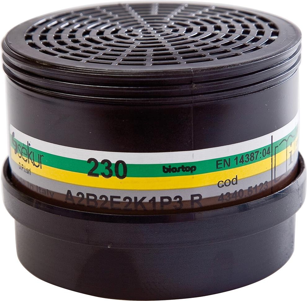 Filter 230A2B2E2K1P3R D f.Polimask 230 (Pck.a1St)