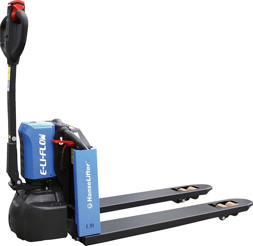 Elektro-Hubwagen Lithium-Ionen 1.500 kg Tragfähigkeit