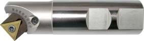 Fasenfräser verstellbar 10 - 80G, D20mm für TCMT 16T3.