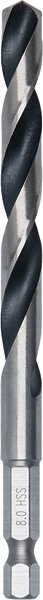 HSS PointTeQ Sechskantbohrer 8,0 mm, 5-tlg.