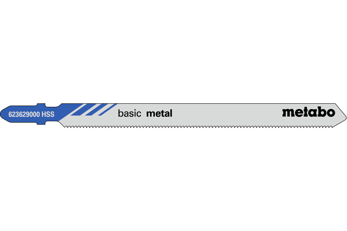 5 Stichsägeblätter "basic metal" 106/1,2 mm (623629000)