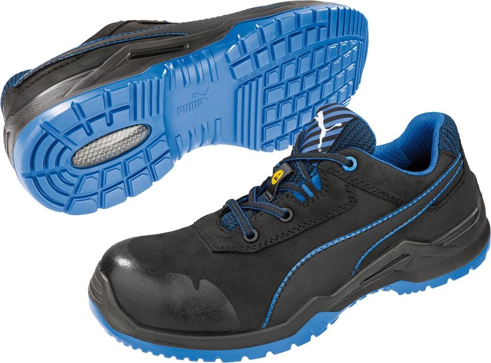 Halbschuh 644220, ESD,S3,Gr.40,schwarz/blauPuma