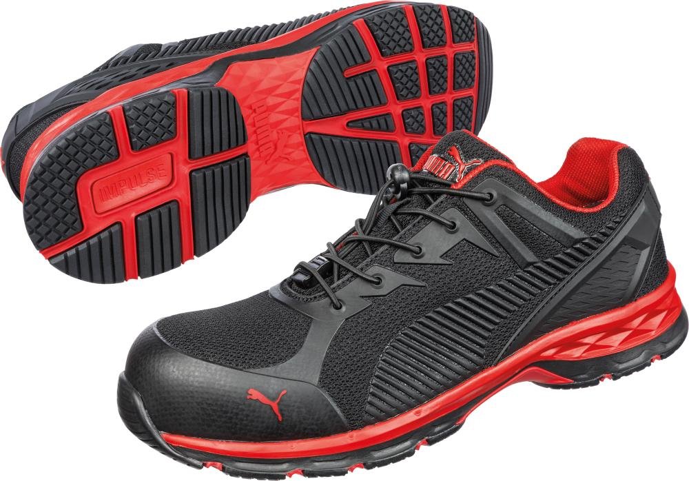 Halbschuh 643890 S1P ESD schwarz/rot Gr.39 Puma