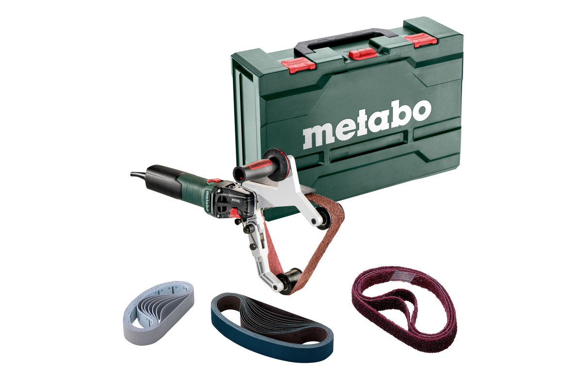 Rohrbandschleifer RBE 15-180 Set (602243500); metaBOX 185 XL