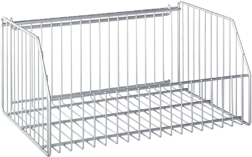Drahtkorb B473xT303xH220 mm für Lochplatten für Lochplatten bott