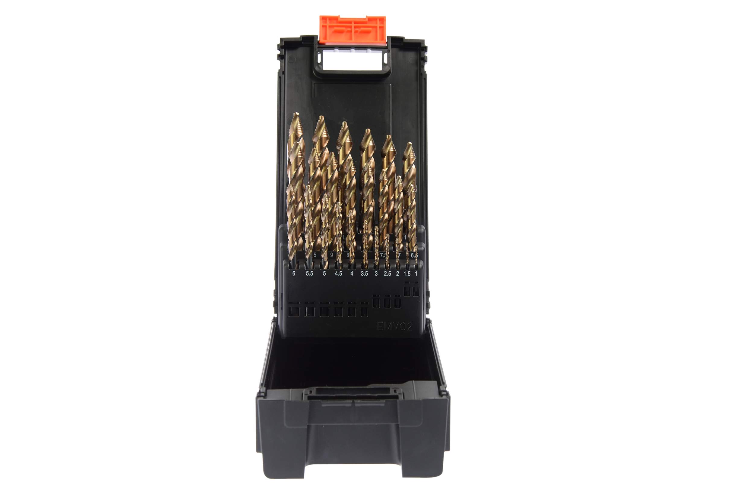 Kassette DIN338 HSS-Co5% PROSTEP 25-tlg.