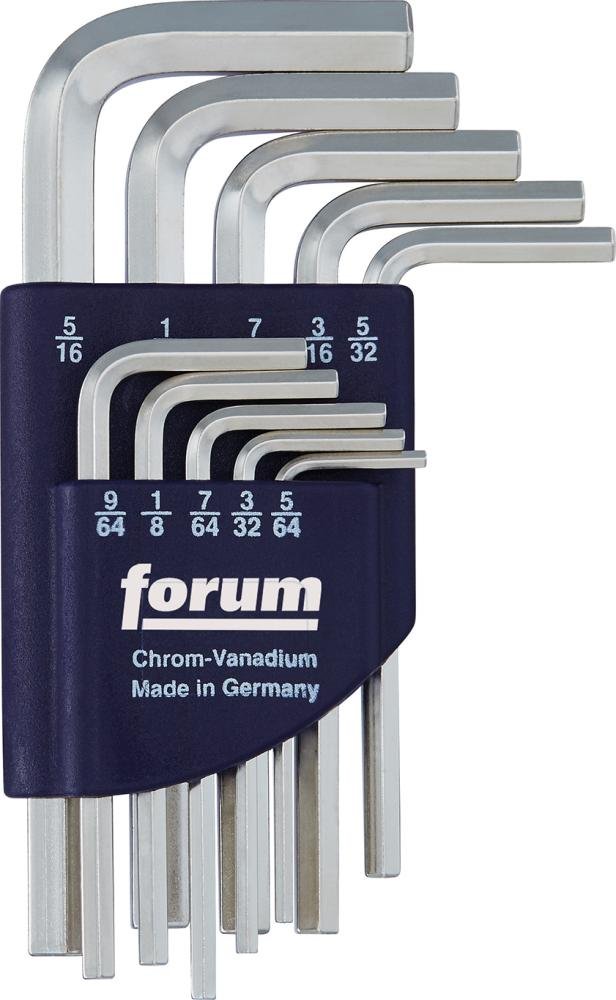 6kt-Schl.-Satz DIN911 5/64-5/16" Halter FORUM