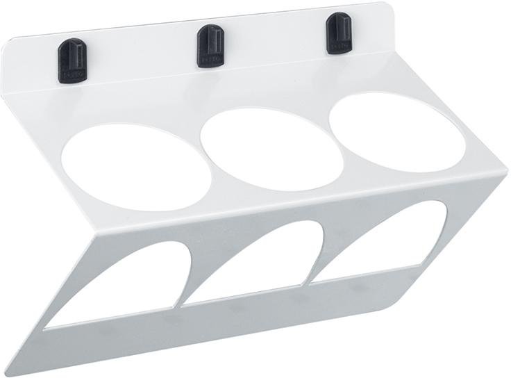 Rundhalter schräg 3-fach B 225 mm bis max.D 68 mm für Lochplatten bott