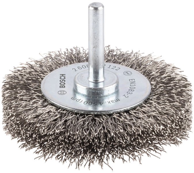 PRO Stainless Steel clean Scheibenbürste, gerader Schaft, 70 x 0,3 mm