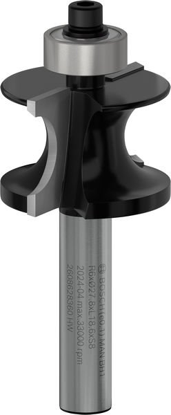 PRO Halbstabfräser, 8 x 27,8 x 63 mm