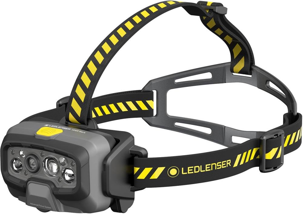 Akku-Kopflampe HF8R Work Yellow 20-1600 Lumen Ledlenser