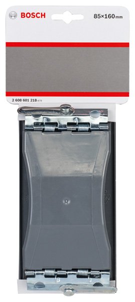 Handschleifklotz, aus Kunststoff, mit Spannvorrichtung, 160 x 85 mm