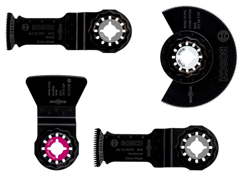 Starlock Boden-/Einbau-Set, 4-teilig, bestehend aus Werkz. für Fußbodenarbeiten