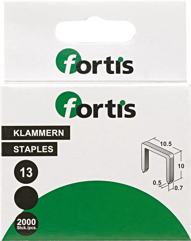 Heftklammer 10 mm a 2000Stk. FORTIS