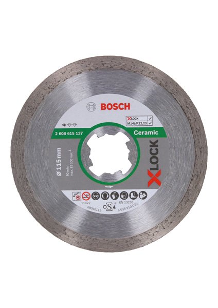 X-LOCK Diamanttrennscheibe Standard for Ceramic 115 x 22,23 x 1,6 x 7