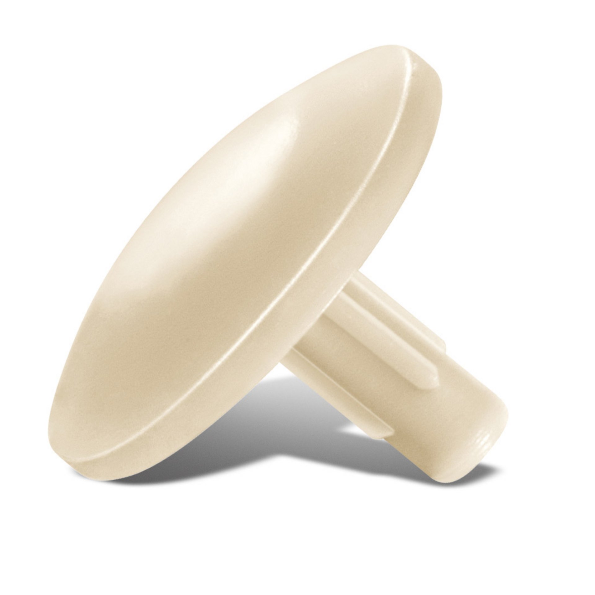 Kappen f. SPAX mit ART 89013 Kappen f. SPAX m. Kopfbohrung beige Kunstst S