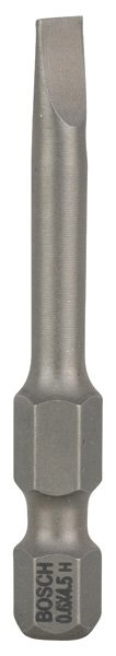 Schrauberbit Extra-Hart S 0,6 x 4,5, 49 mm, 3er-Pack