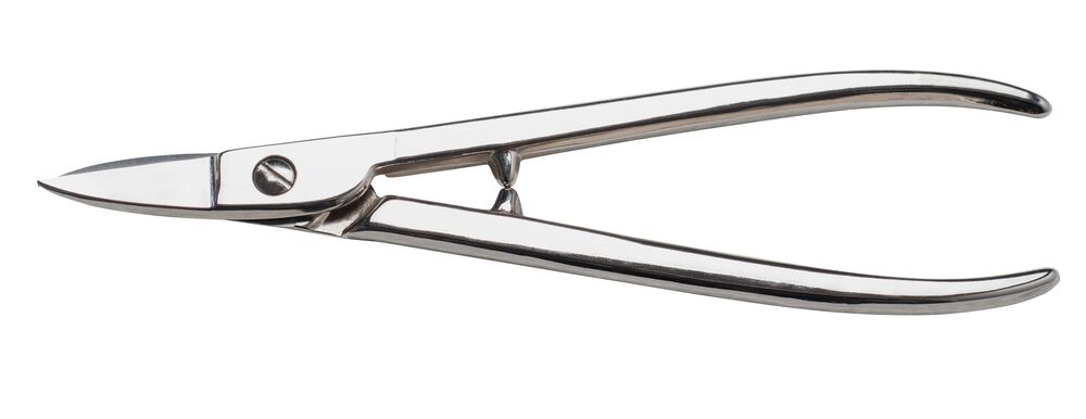 Goldschmiedeschere geradevernickelt 180mm Erdi