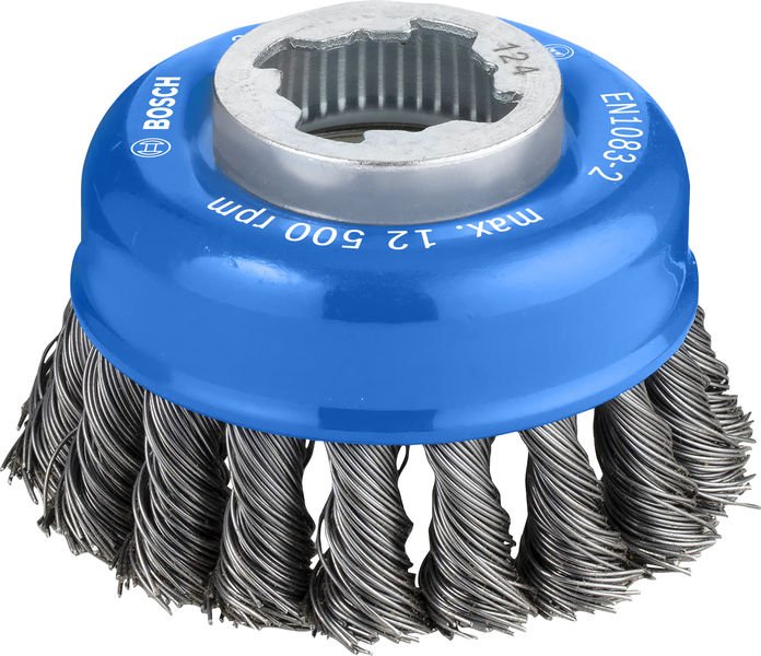 PRO Metal heavy X-Lock Topfbürste, 75 x 0,5 mm