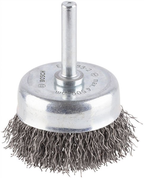 PRO Metal clean Topfbürste, gerader Schaft, 50 x 0,3 mm