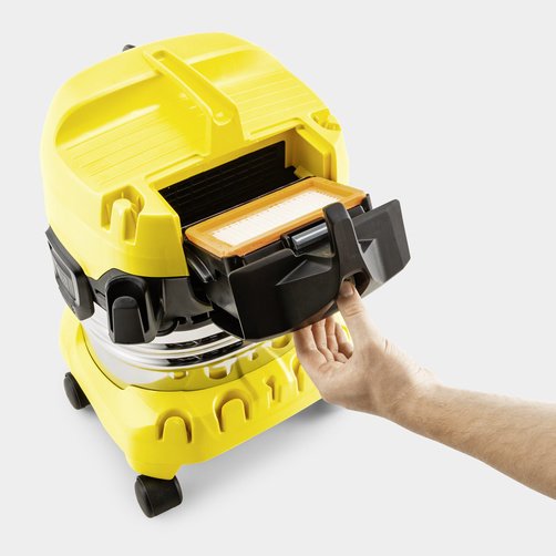 Patentierte Filterentnahmetechnik