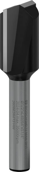 PRO Nutenfräser, 6,35 x 12,7 x 51 mm