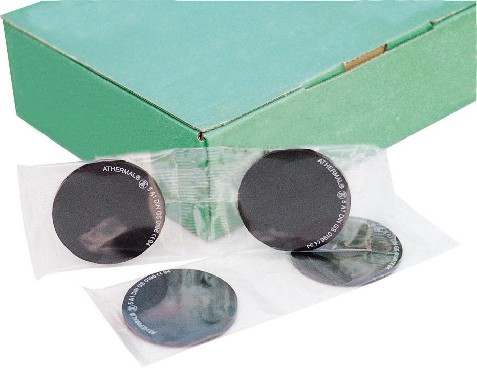 Schweißerschutz- Brillenglas DIN 5 D 50 mm