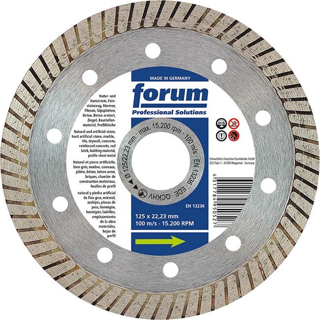 Dia.-Trennsch.SlimTurbo 125x1,2mm FORUM